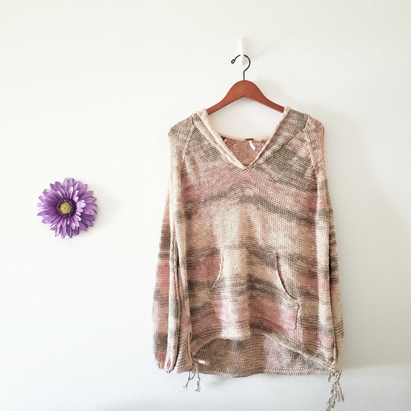 Free People Tops - Free People Snowcone Hoodie Size XS